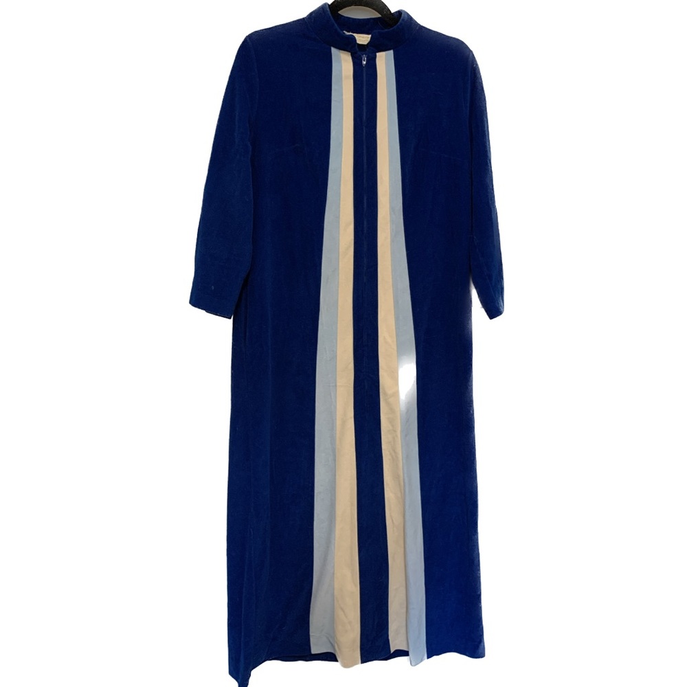 Vintage 60s velvet house dress